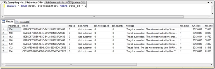 SSMS_Job_History_detail
